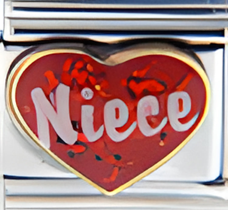 Niece on Red Heart