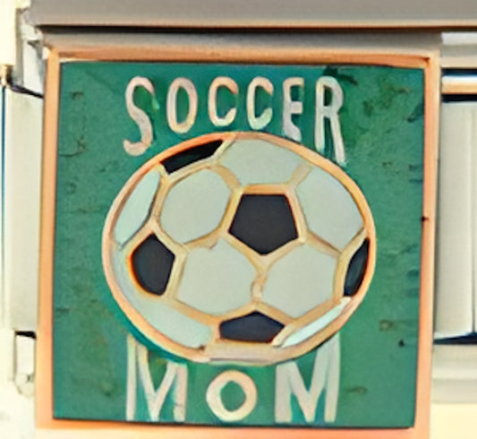 Soccer Mom on Sparkle Green