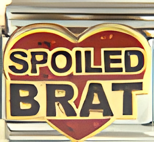 Spoiled Brat on Red Heart