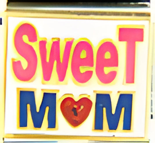 Sweet Mom on White
