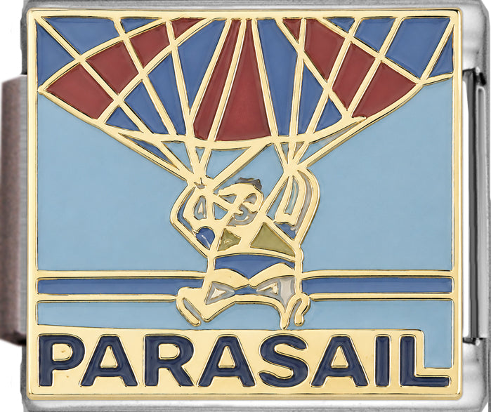 Parasail On Blue