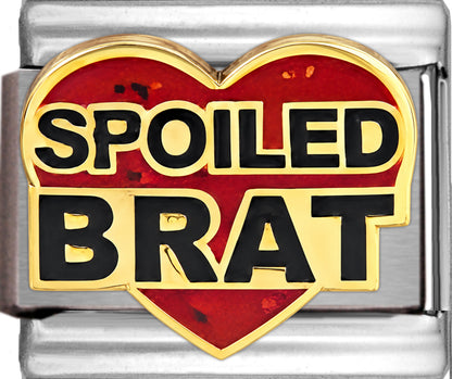 Spoiled Brat on Red Heart