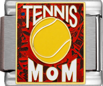 Tennis Mom on Sparkle Red