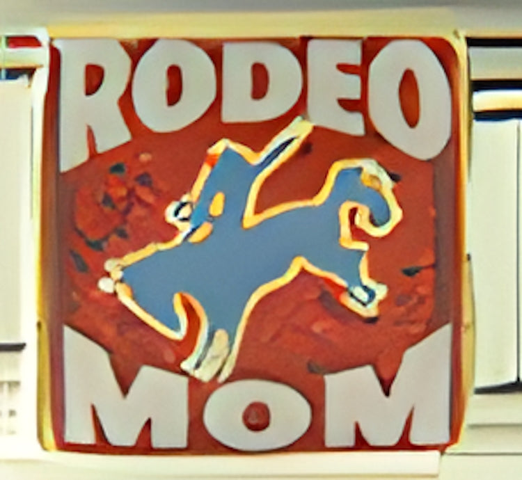 Rodeo Mom on Sparkle Red