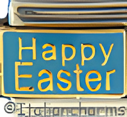 Happy Easter on Turquoise