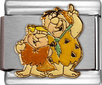 Fred Flintstone and Barney Rubble From The Flintstones