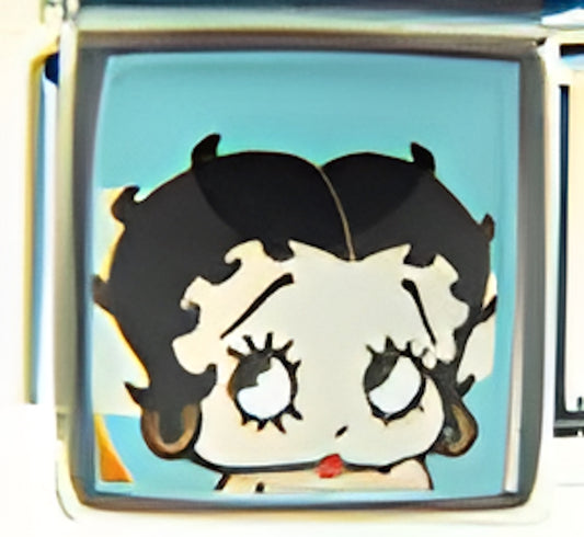 Betty Boop on Blue Photo