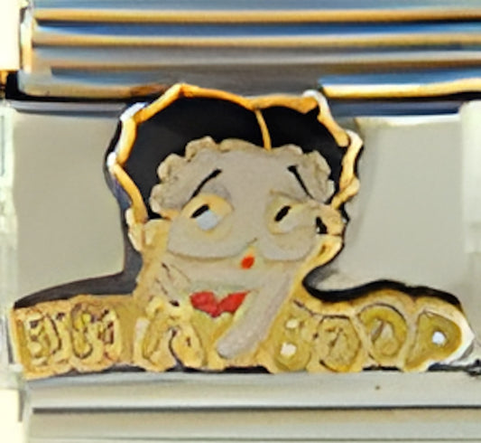 Betty Boop with Text Logo