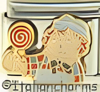 Raggedy Andy with Lollipop
