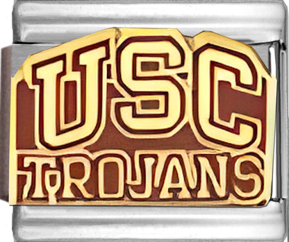 USC Trojans with Gold Text