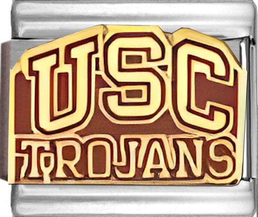 USC Trojans with Gold Text