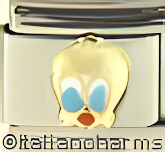 Bird with Big Blue Eyes