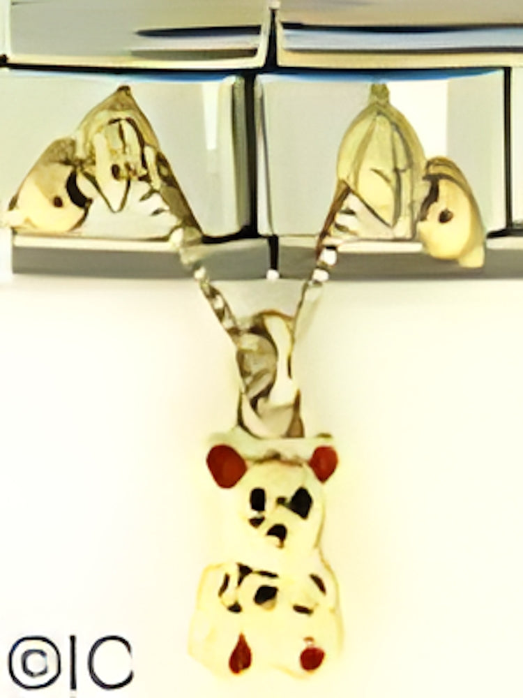 Multi Link Dangle Teddy Bear