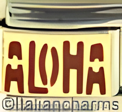 Red ALOHA on Gold