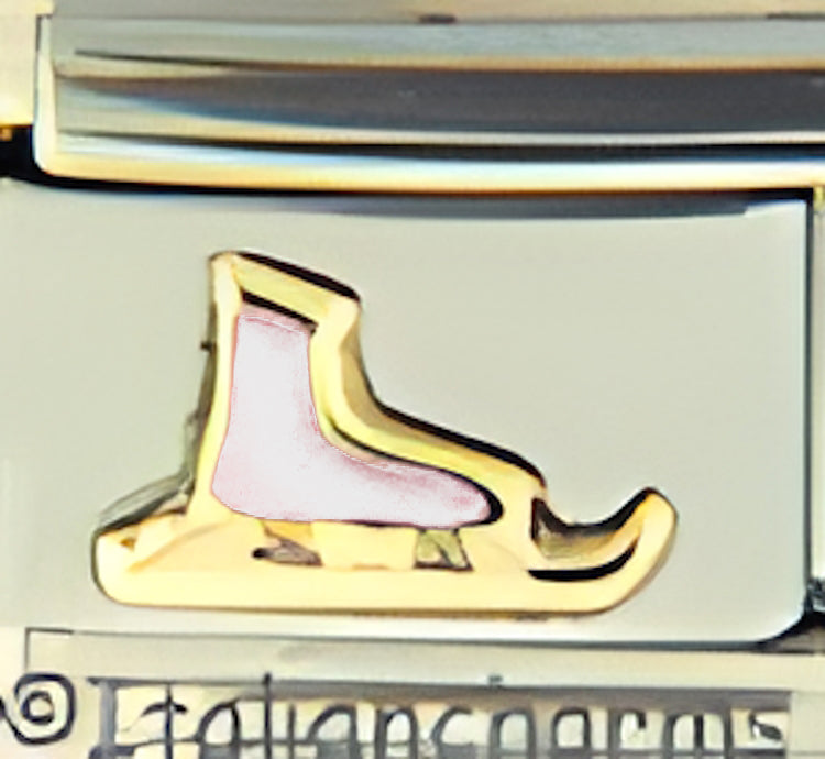 Stylish White Ice Skate
