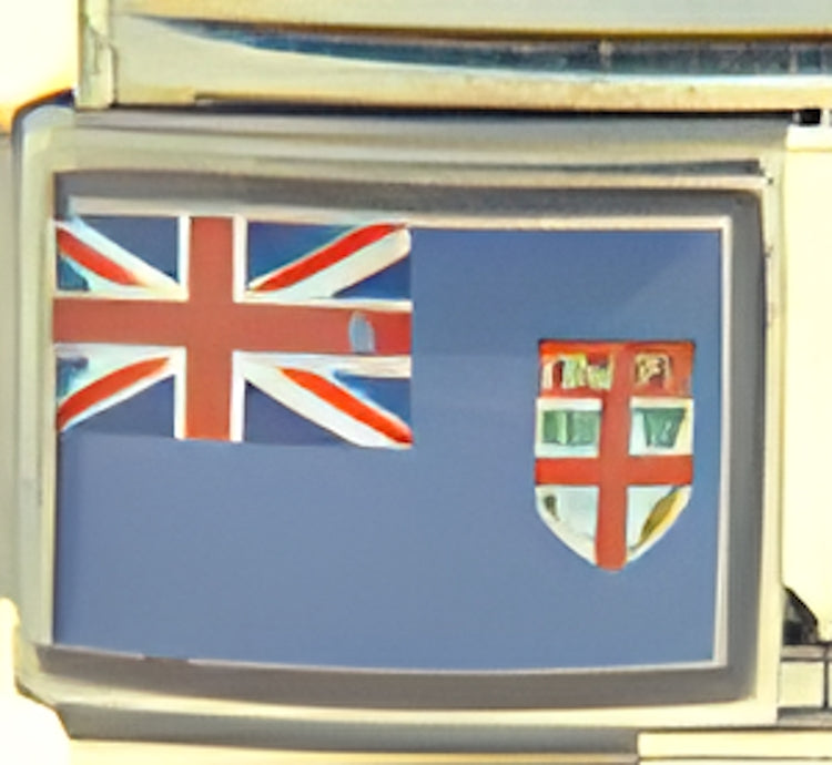 Fiji Flag Photo Charm