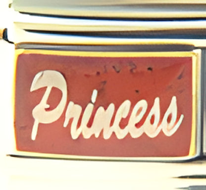 Princess on Sparkle Red