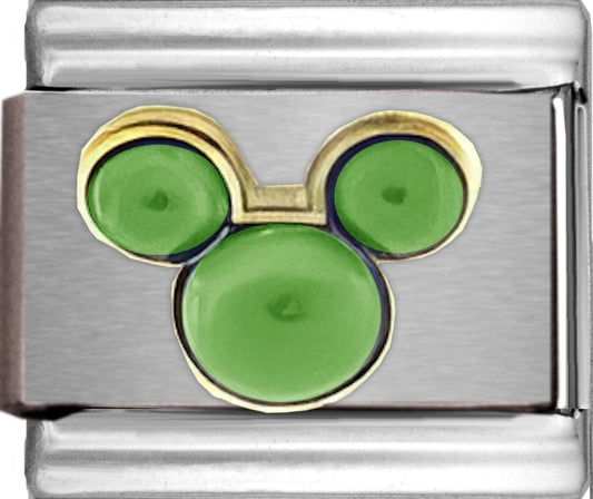 Disney Mickey Peridot Cabochon