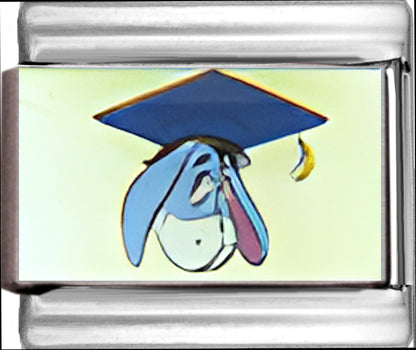 Disney Eeyore the Graduate on White
