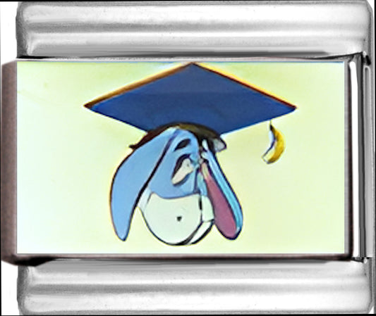Disney Eeyore the Graduate on White