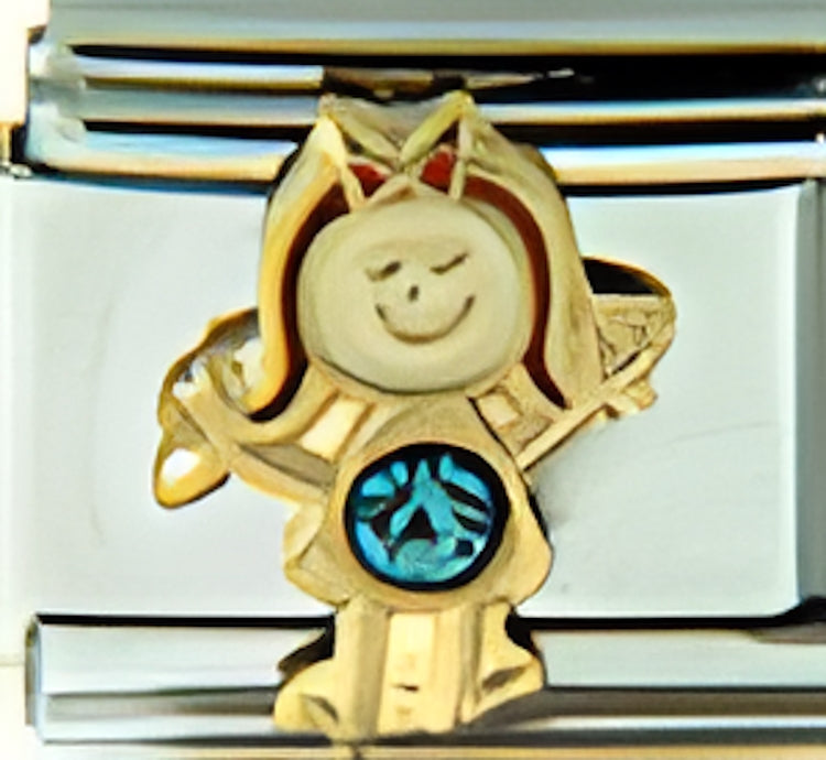 Girl with December Birthstone