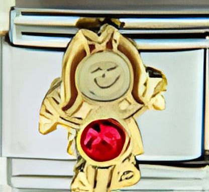 Girl with July Birthstone