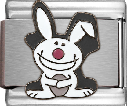 Happy Easter Bunny with Egg