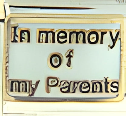 In Memory of My Parents
