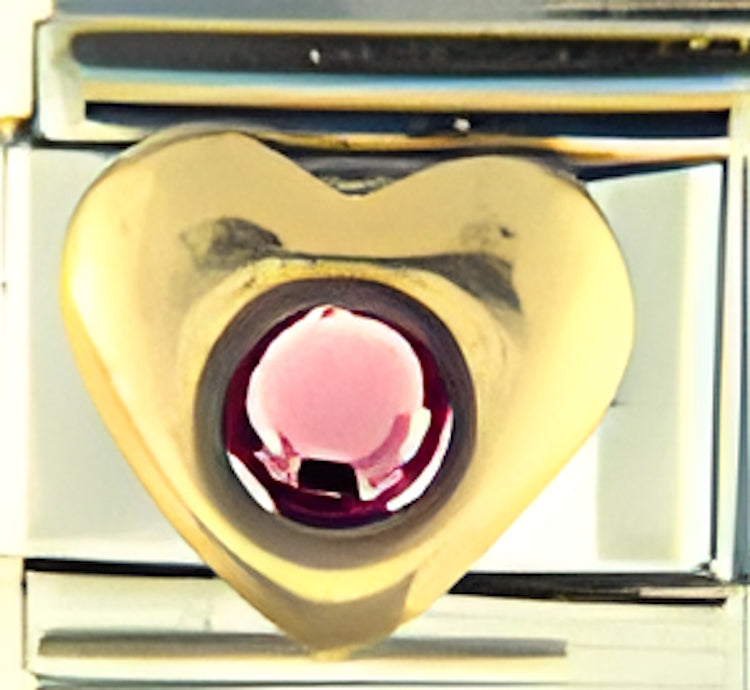 February Crystal Heart