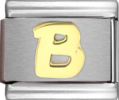 Disney Gold Letter B