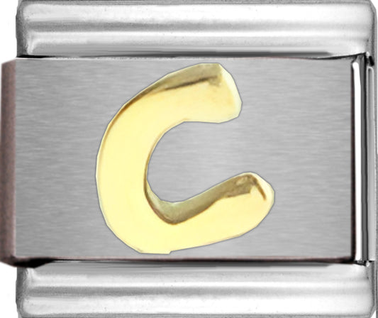 Disney Gold Letter C