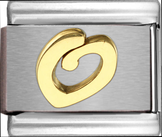 Disney Gold Letter O