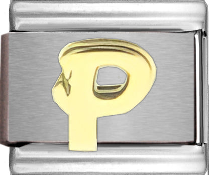 Disney Gold Letter P