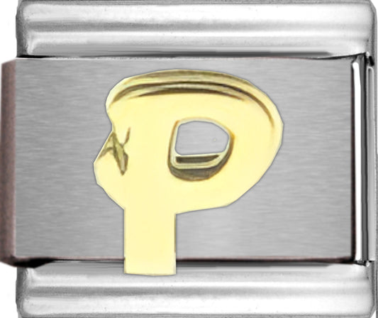 Disney Gold Letter P