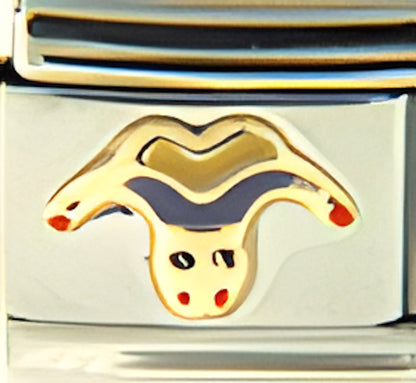 Jester with Purple Yellow Hat
