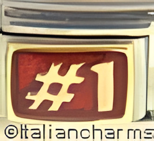 Number 1 on Red