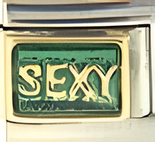 SEXY Sparkle Green Background