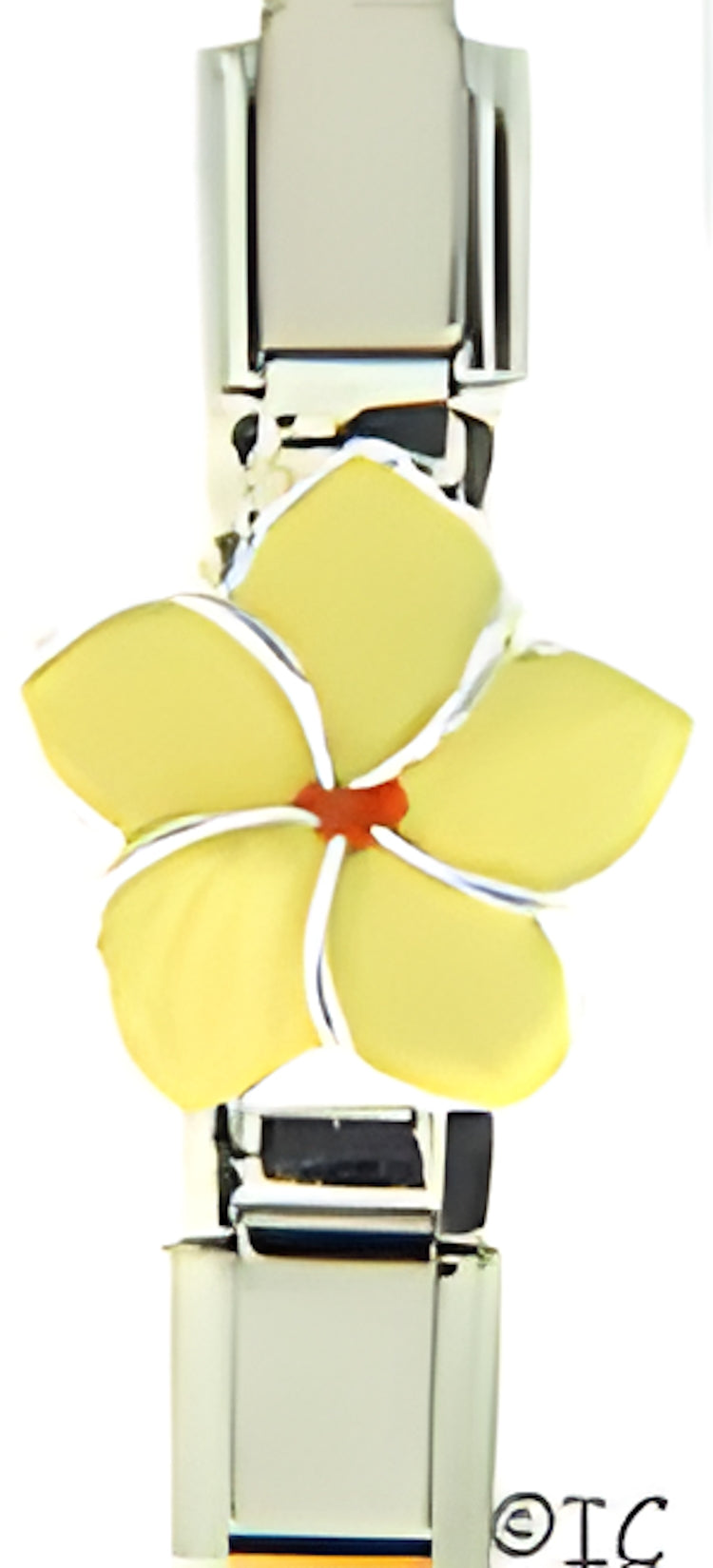 Yellow Plumeria Centerpiece