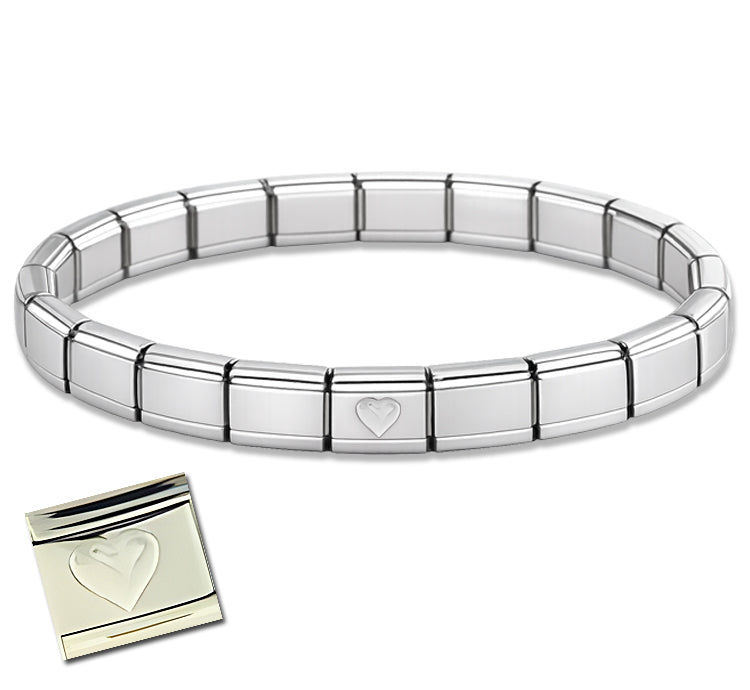 Classic Heart Starter Set - Includes 17 Base Links and 1 Charm