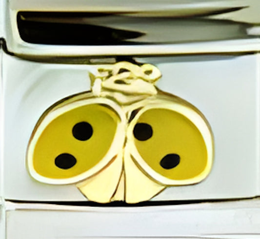 Open Wing Yellow Ladybug