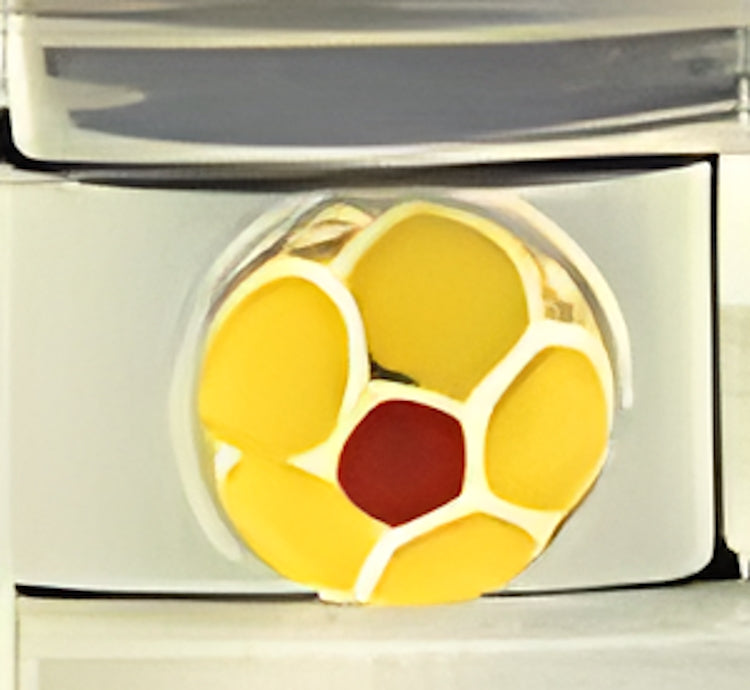Raised Yellow Flower