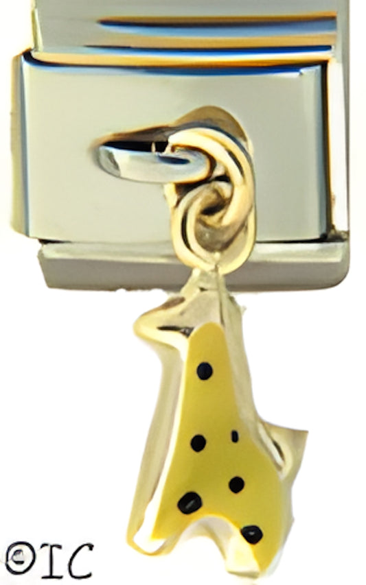 FuFoo Dangle 14K Yellow Giraffe