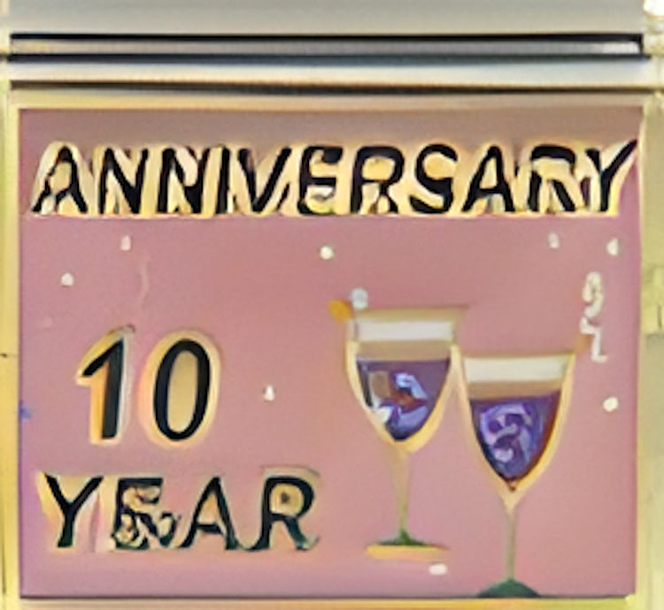 10 Year Anniversary on Pink