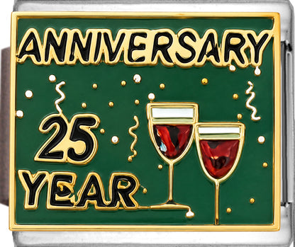 25 Year Anniversary on Green