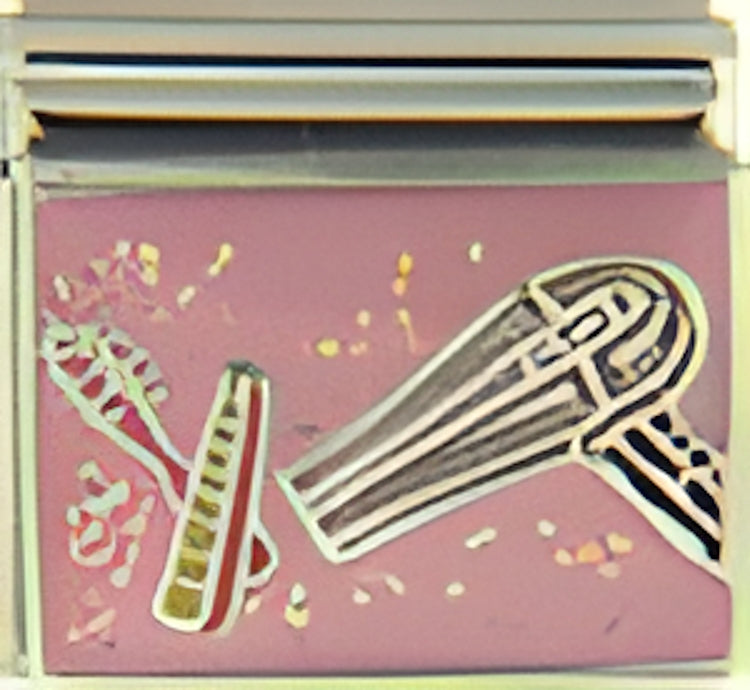 Hair Styling Supplies on Pink