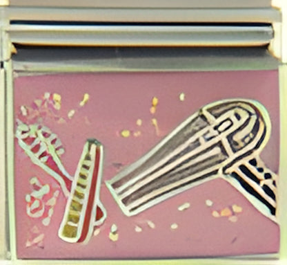 Hair Styling Supplies on Pink