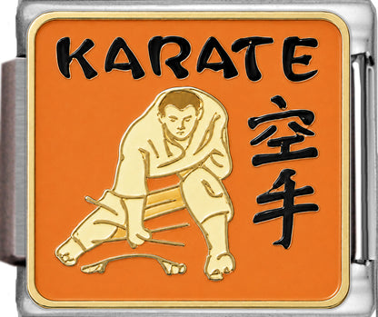 Karate on Orange