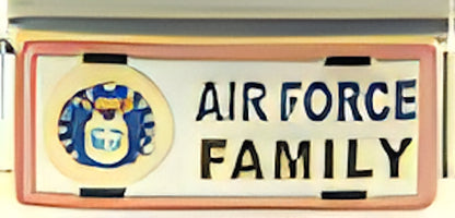 Superlink Air Force Family on Sparkle White