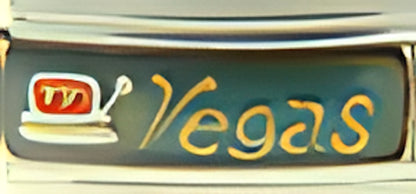 Glitter Superlink Color Changing Hand Painted Vegas and Slot Machine