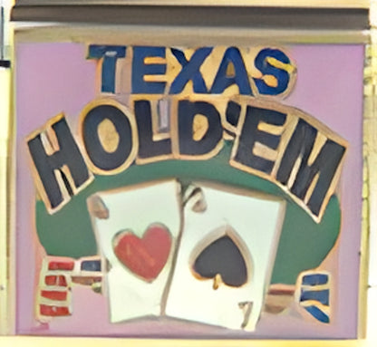 Texas Holdem on Pink